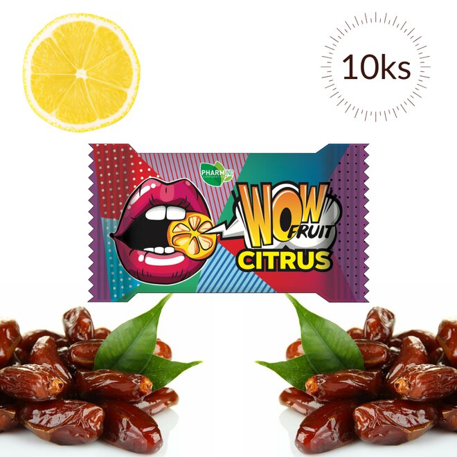 10× 10 g Wow Fruit Citrus