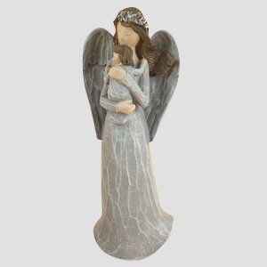 Anděl s miminkem (25 cm)