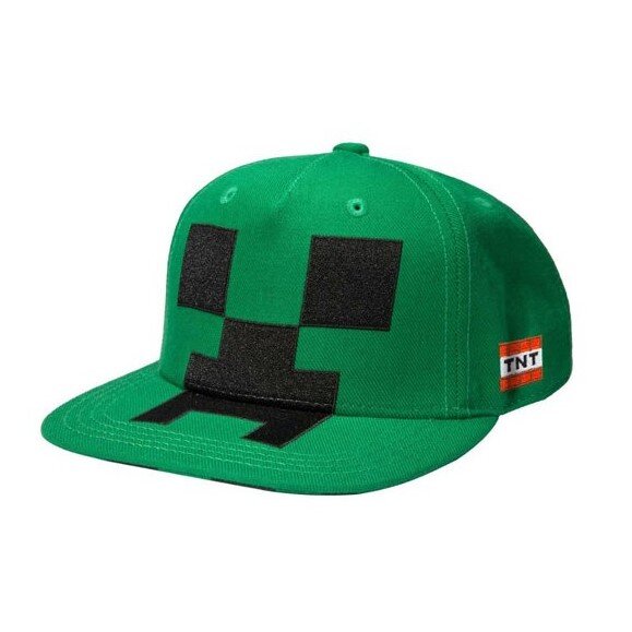 Kšiltovka Snapback - Creeper Mob