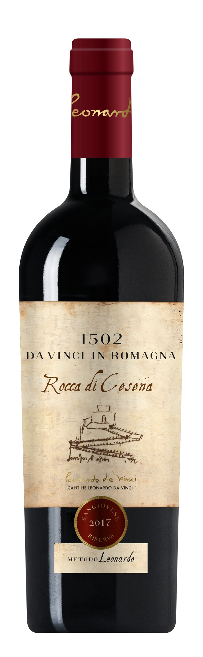 Červené víno Sangiovese Superiore Riserva DOC
