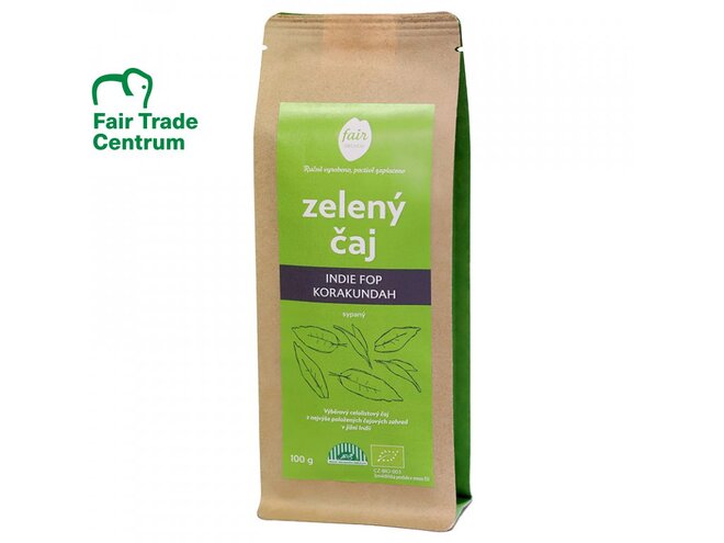 Bio zelený čaj Indie FOP Korakundah, sypaný (100 g)
