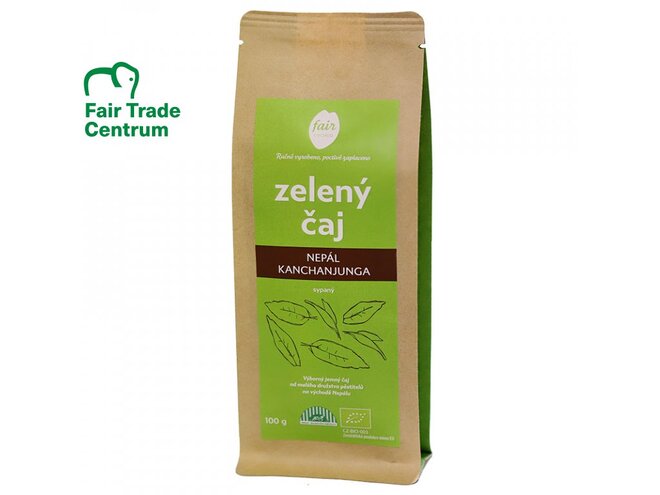 Bio zelený čaj Nepál Kanchanjunga, sypaný (100 g)