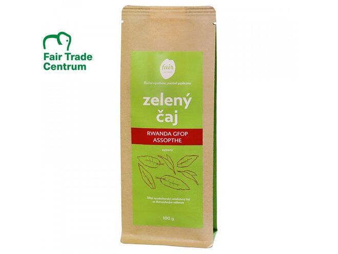 Zelený čaj Rwanda GFOP Assopthe, sypaný (100 g)