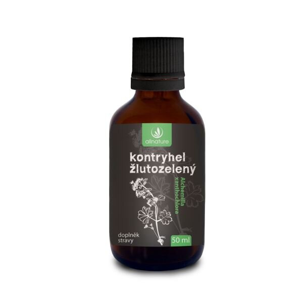 Allnature Kontryhel žlutozelený – bylinné kapky (50 ml)