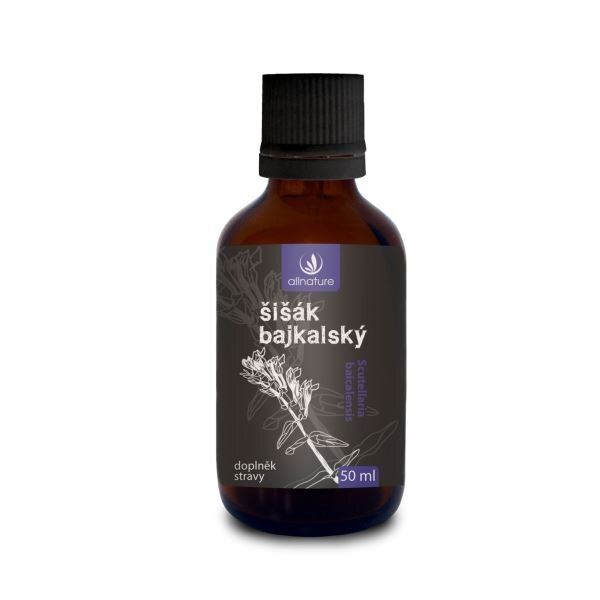 Allnature Šišák bajkalský bylinné kapky, 50 ml