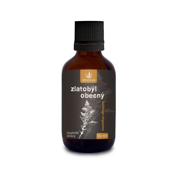 Allnature Zlatobýl obecný bylinné kapky, 50 ml