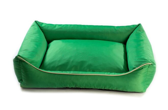 Obdélníkový psí pelech Agri (80 x 65 cm), polyester – zelená