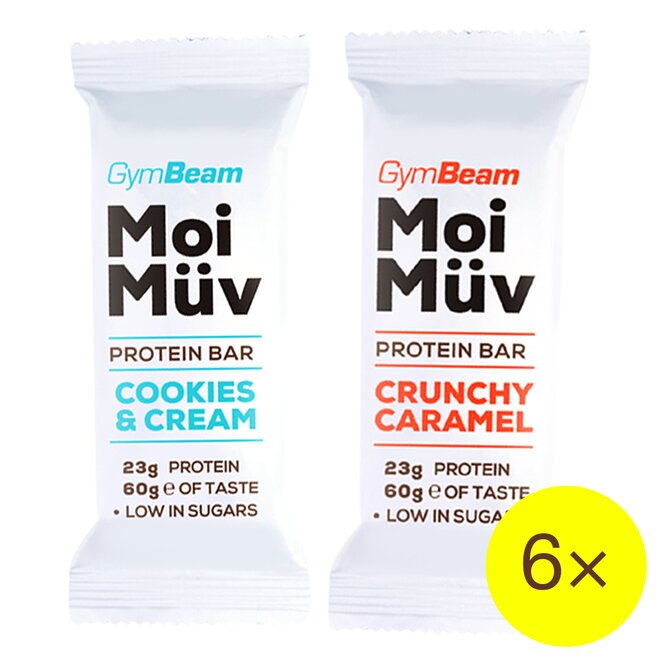 6× proteinová tyčinka MoiMüv