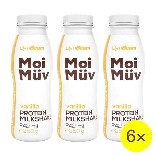 6× proteinový milkshake MoiMüv