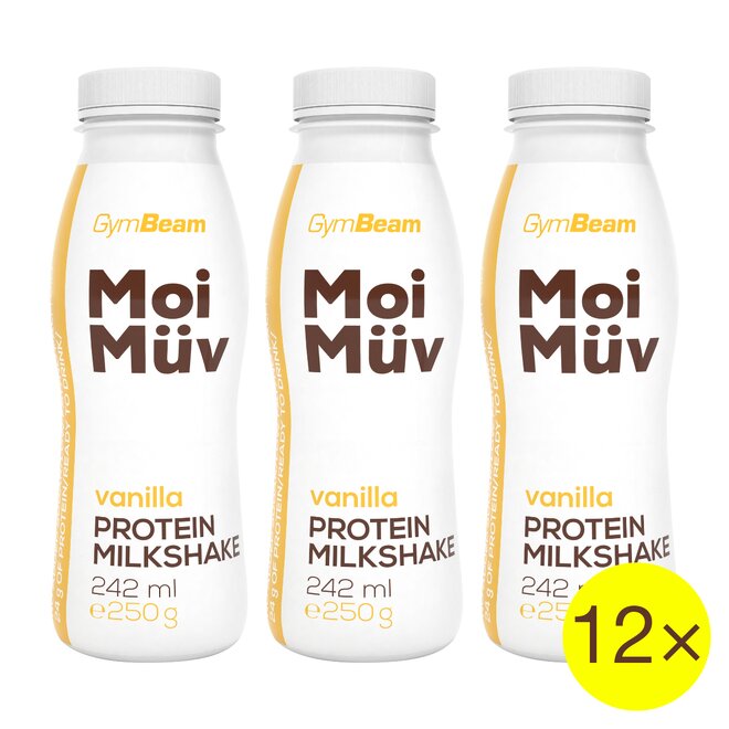 12× proteinový milkshake MoiMüv