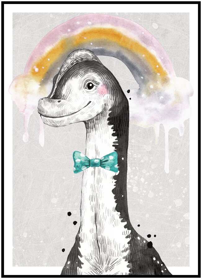 Plakát Malý Brachiosaurus