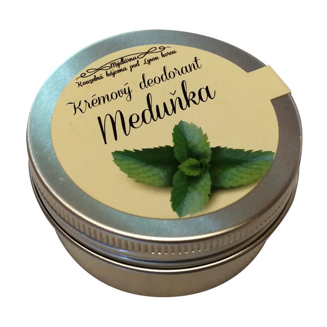 Krémový deodorant Meduňka