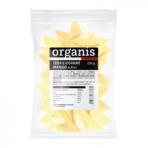 Mango sušené mrazem, 100 g