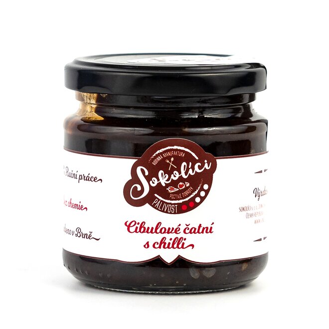 Cibulové chutney s chilli, 200 ml