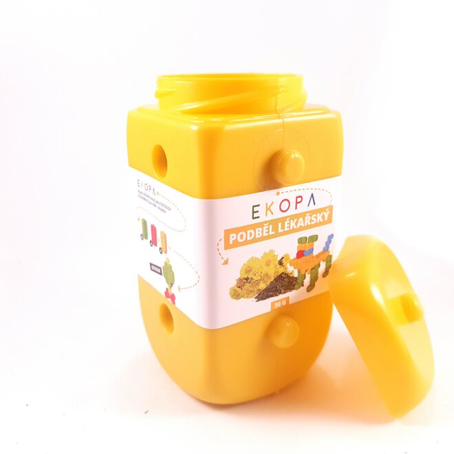 Sypaný čaj Podběl lékařský v EKOPA kostce - žlutá