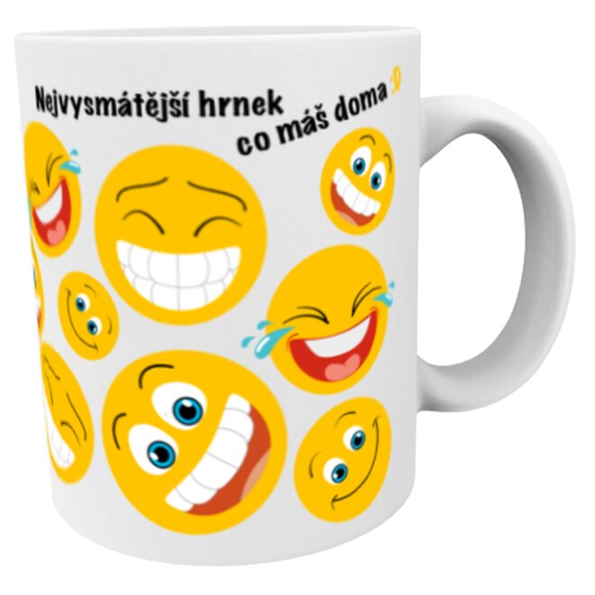 Vysmátý hrnek