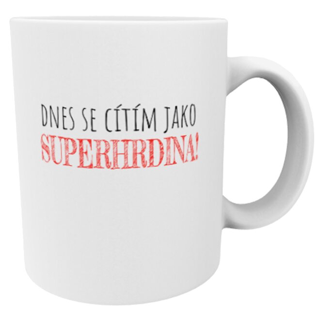 Hrnek pro Superhrdiny!