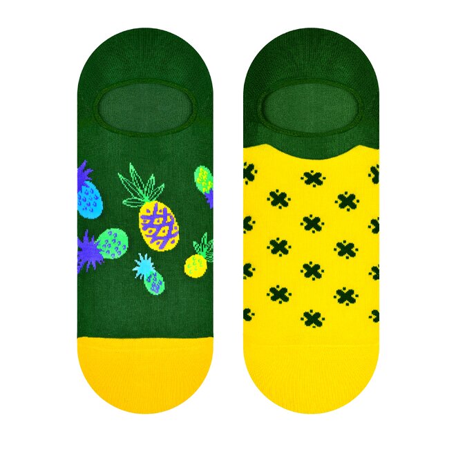 Dámské nízké ponožky - ananas