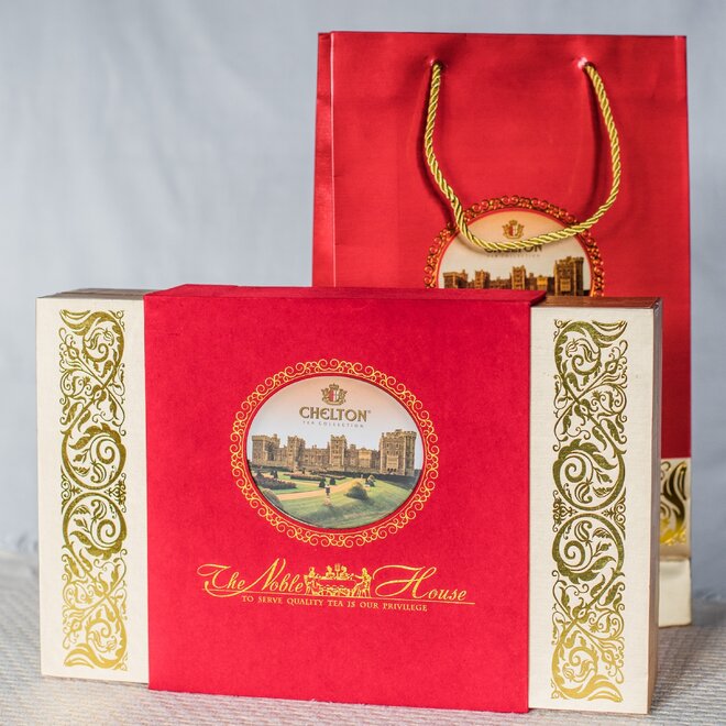 Luxusní kolekce černého sypaného čaje 2× 100 g