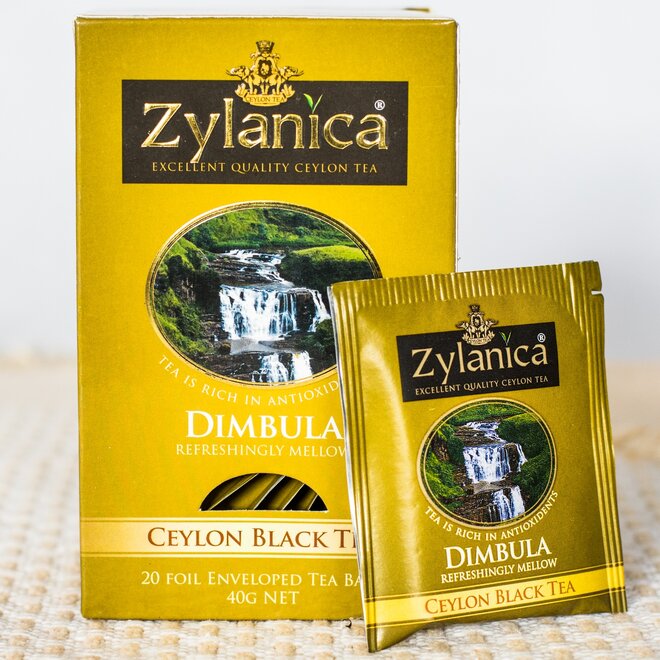 Černý čaj Dimbula - sáčkový, 20× 2 g
