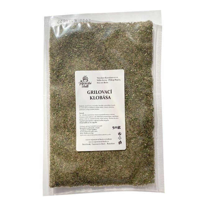 Grilovací klobása, 50 g