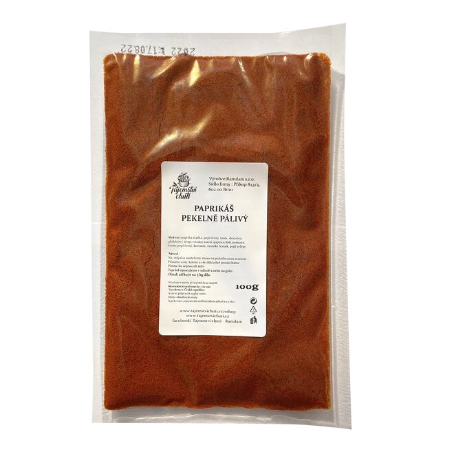 Paprikáš pekelně pálivý, 100 g