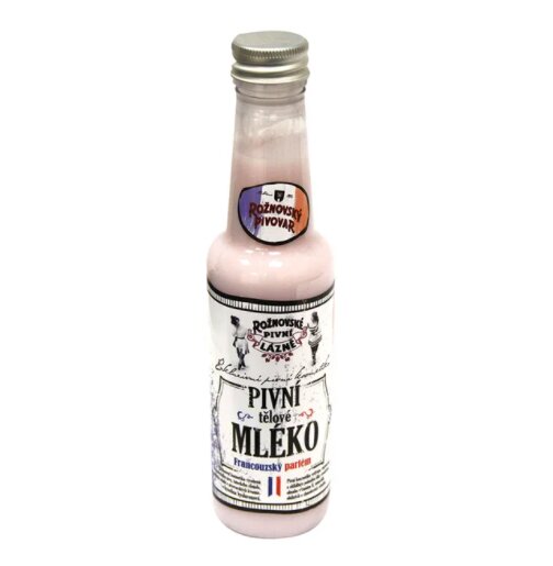 Pivní tělové mléko francouzský parfém, 250 ml