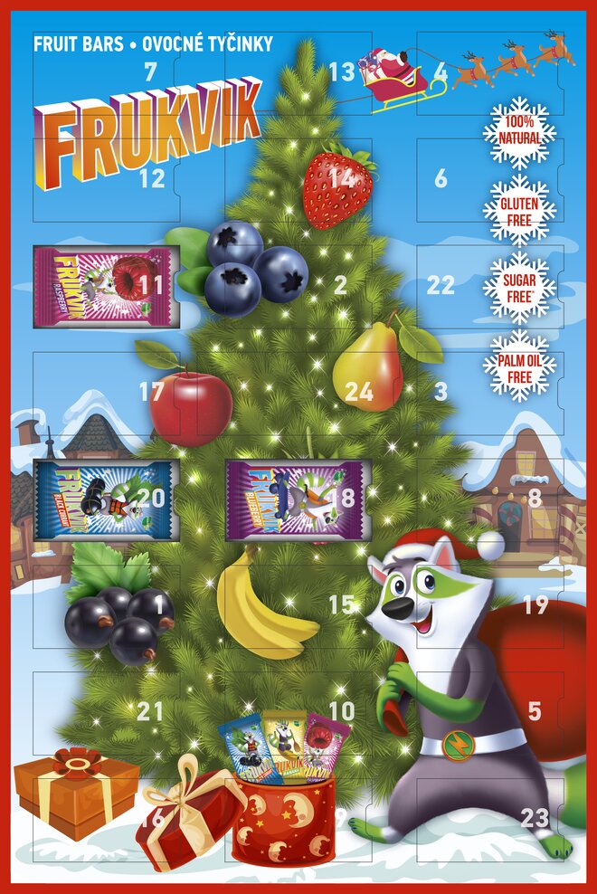 Adventní kalendář Frukvik