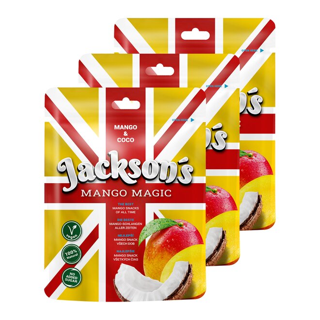 3× Jackson's Mango Magic Mango & Coco