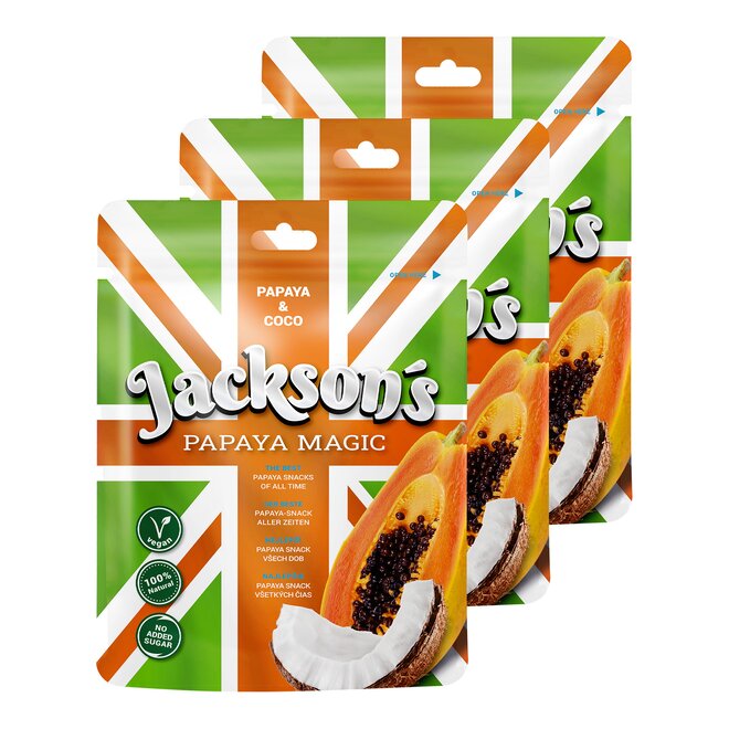 3× Jackson's Papaya Magic & Coco