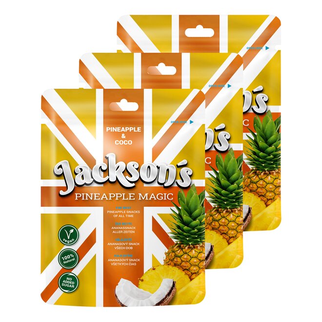 3× Jackson's Pineapple Magic & Coco