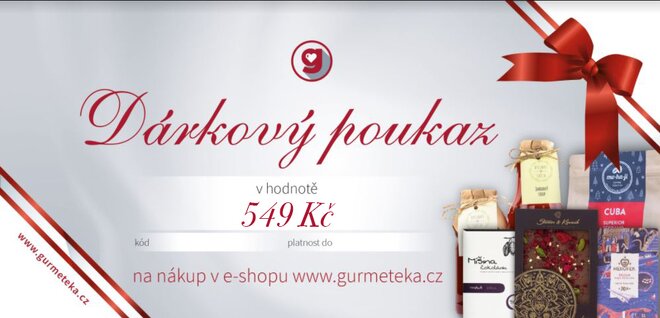 Otevřený voucher v hodnotě 549 Kč