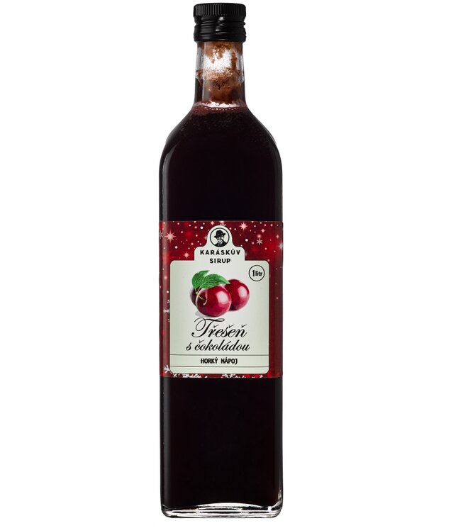 Třešňový sirup s čokoládou (1000 ml)