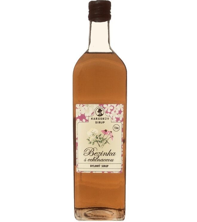 Bezinkový sirup s echinaceou (1000 ml)