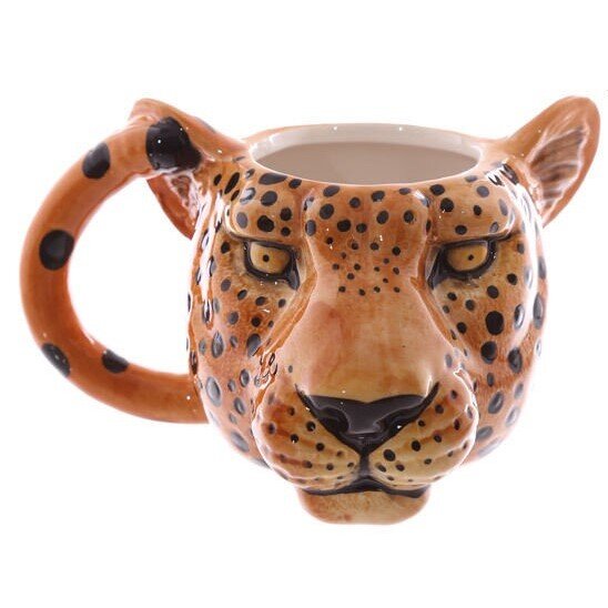 Hrnek – Leopard (hlava)