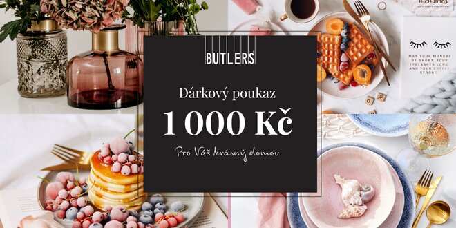 Dárkový poukaz v hodnotě 1000 Kč