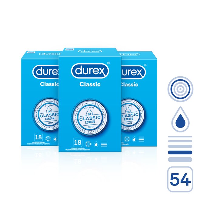 Durex classic (54 ks)