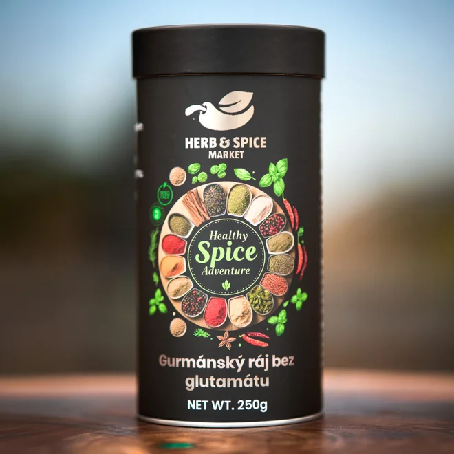 5 x 50 g Sada gurmánskych korenín "Healthy Spice Adventure"