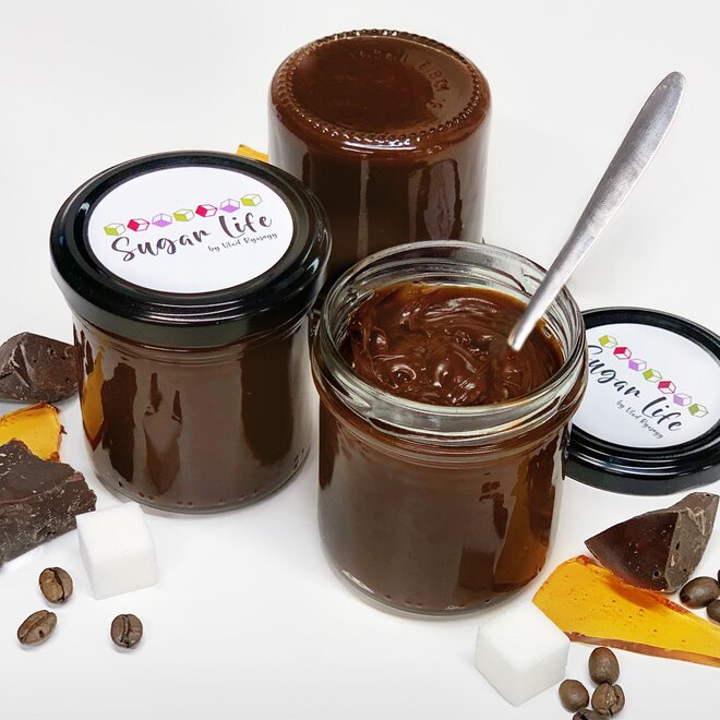 Čokoládový karamel s kávou, 150 g