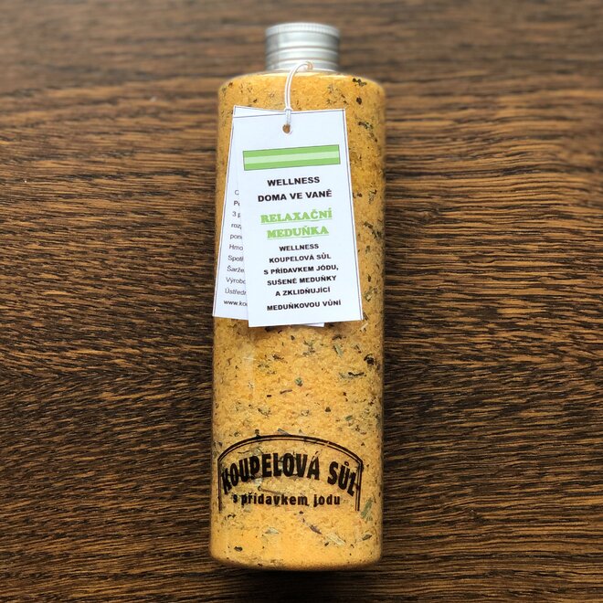 Dóza - koupelová wellness sůl