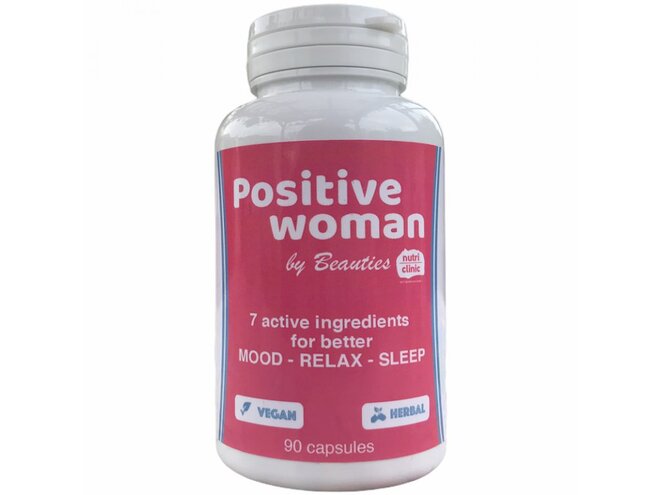 Positive woman – stres a nespavost (90 kapslí)