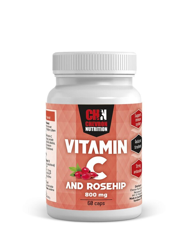 Vitamin C + šípek, 60 kapslí
