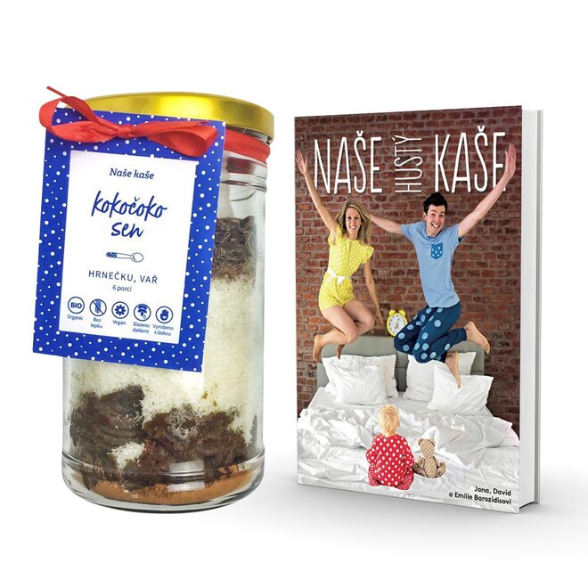 Balíček I. - Bio Kokočoko sen + kuchařka Naše hustý kaše