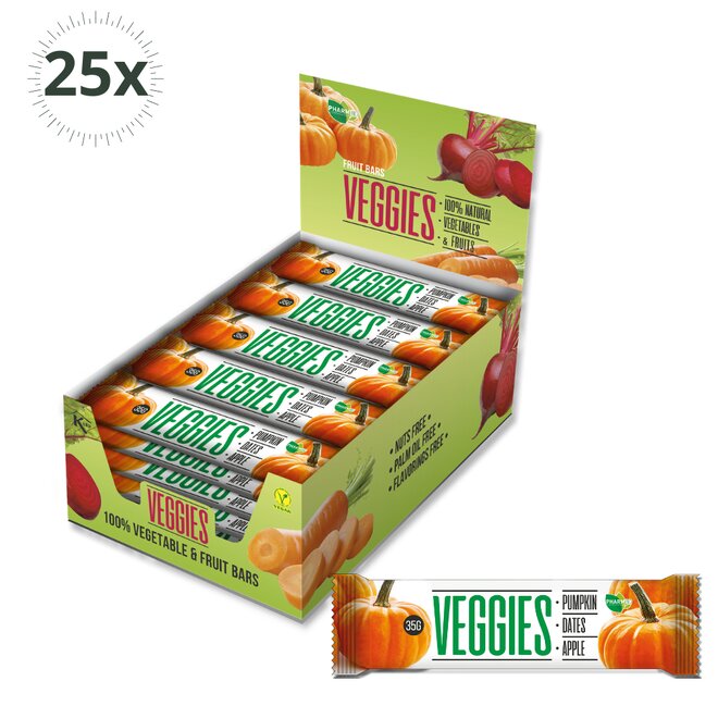 25x zeleninová tyčinka Veggies Dýně (750 g)