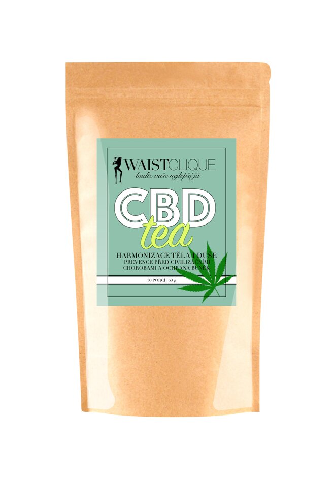 WaistTea™ 30denní CBD konopný čaj