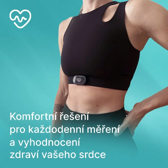 Kardi Ai kontrola srdce –⁠⁠⁠⁠⁠⁠ hrudní pás + licence na 3 měsíce