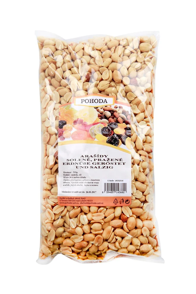 500 g Arašidy solené