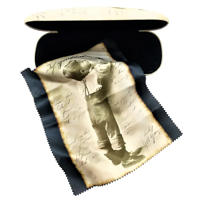 Pouzdro na brýle s utěrkou - Chlapeček