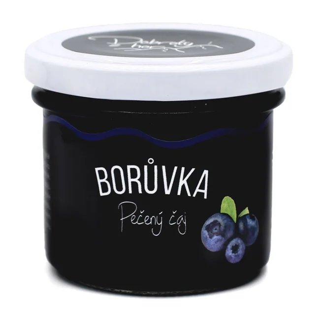 125 g Pečený čaj českej výroby (čučoriedka)