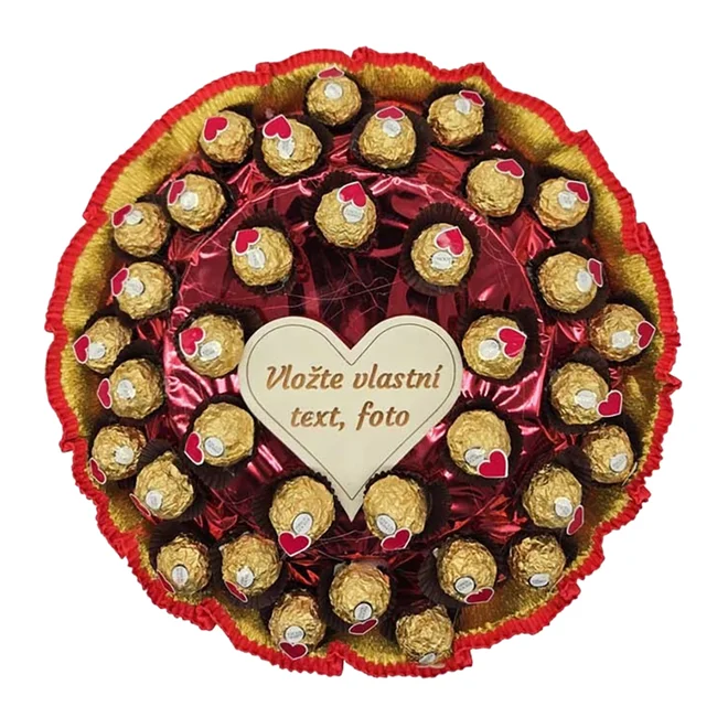 Kytice sladká „Zlatá romance"